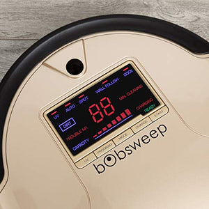 bObsweep PetHair Robot Vacuum Cleaner and Mop, Champagne